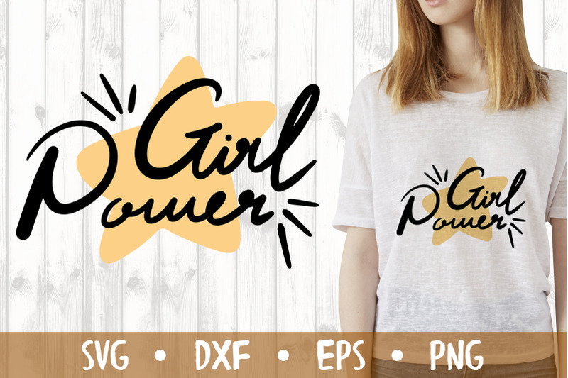 Girl Power SVG CUT FILE By Milkimil TheHungryJPEG