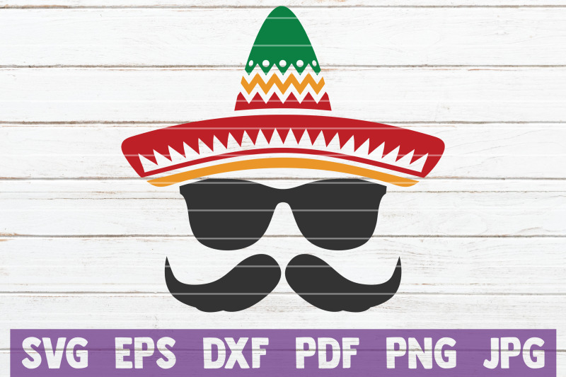 Cinco De Mayo Face Svg Cut File By Mintymarshmallows Thehungryjpeg