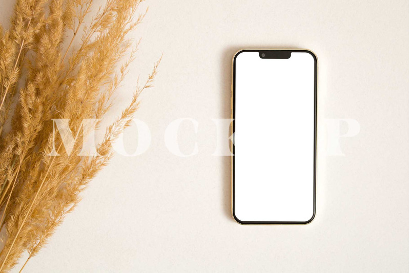 Mobile Iphone Mockup By Millaly Thehungryjpeg