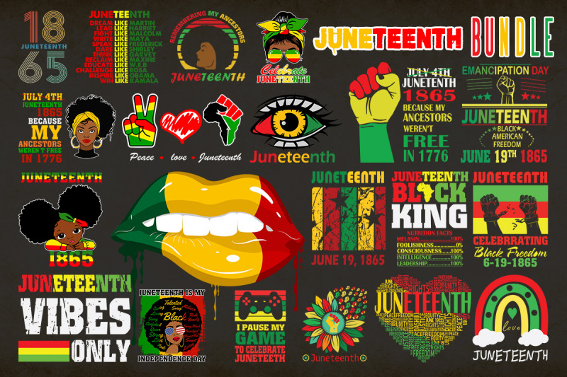 Juneteenth SVG Bundle By ChippoaDesign TheHungryJPEG