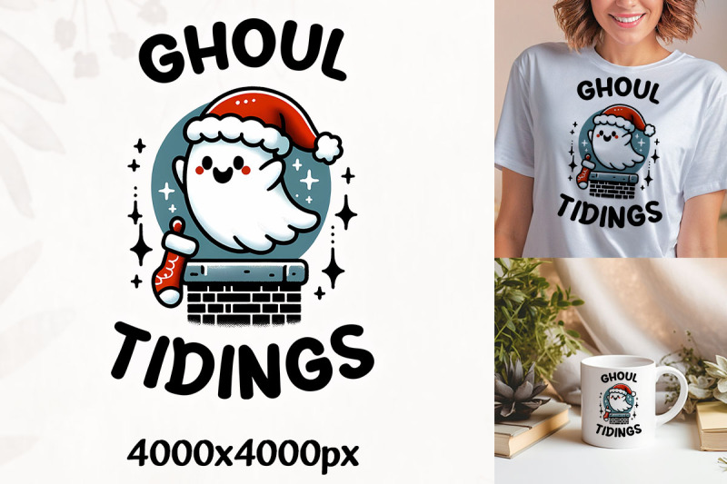 Ghoul Tidings Christmas Art By Utenbaw TheHungryJPEG