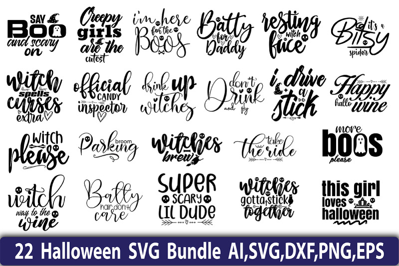 Halloween SVG Bundle By Orpitaroy TheHungryJPEG