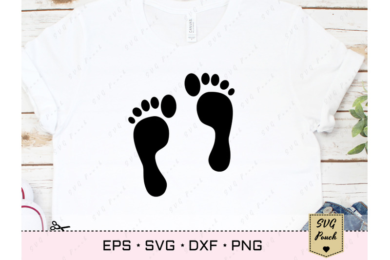 Footprints And Shoe Prints Svg By Svgpouch Thehungryjpeg