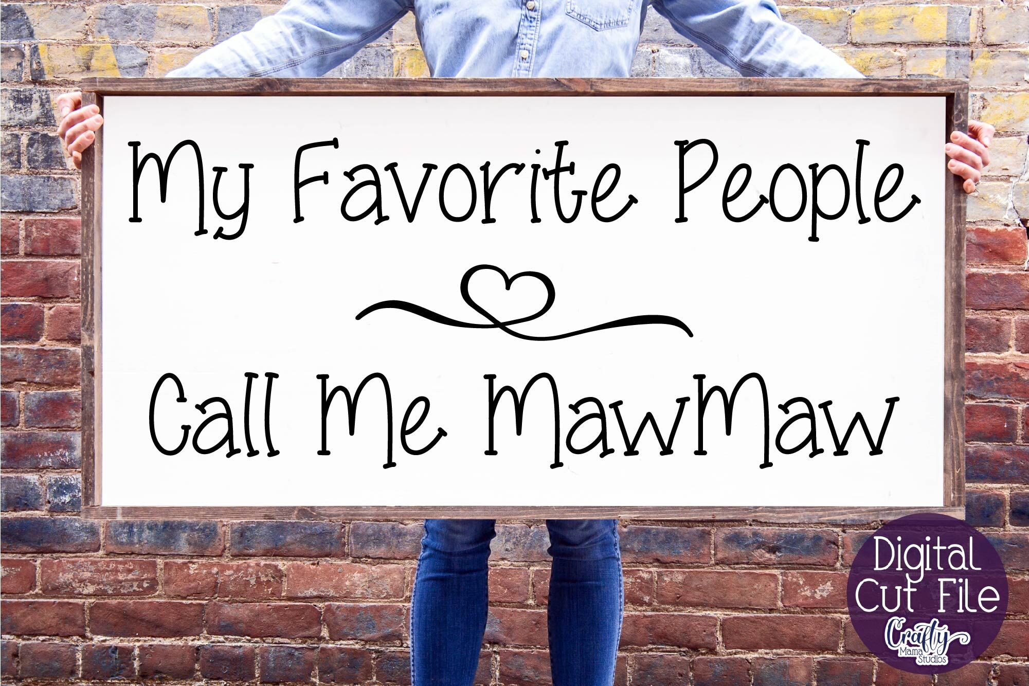 My Favorite People Call Me Mawmaw Svg Grandma Svg By Crafty Mama