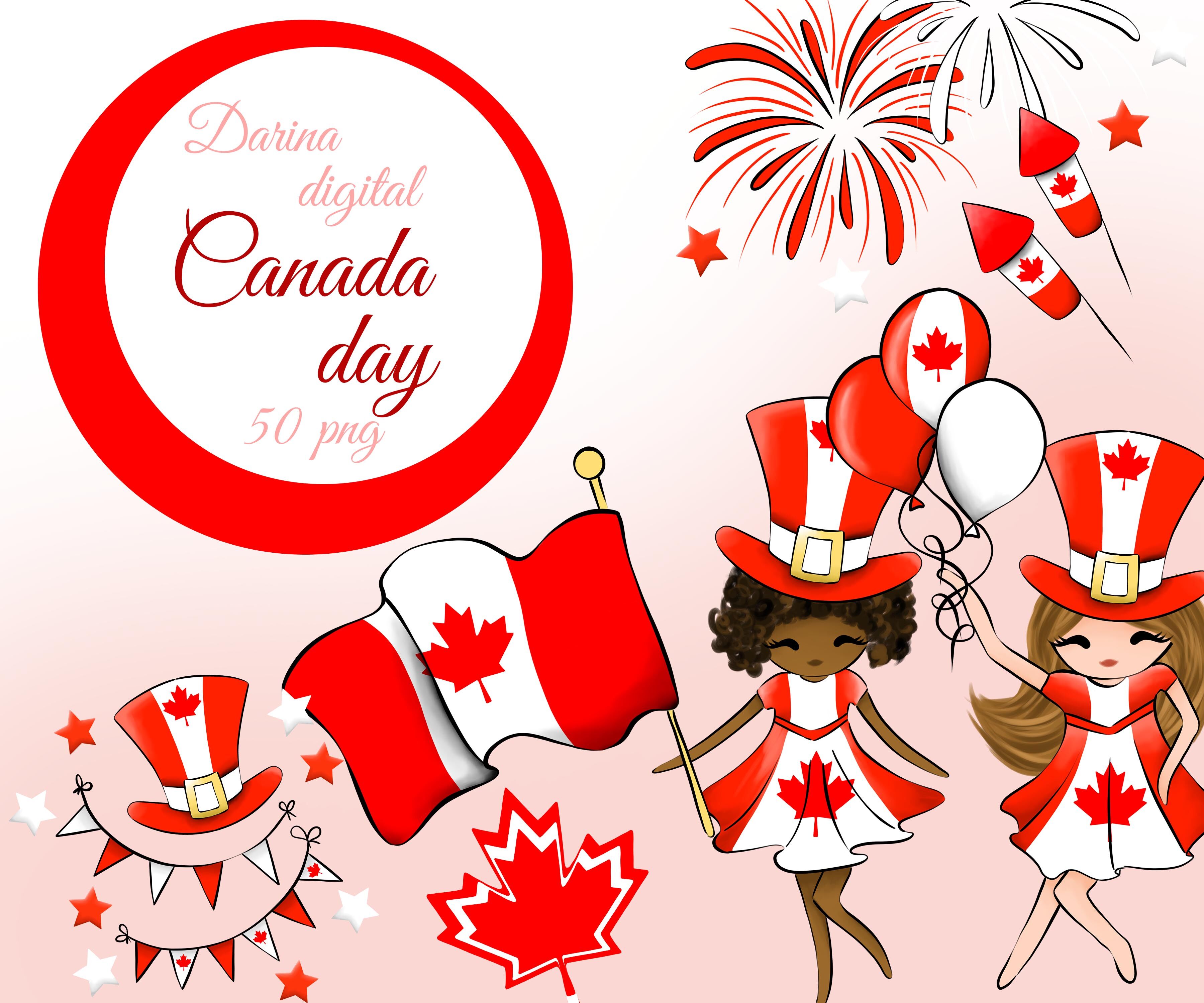 Happy Canada Day Cartoon