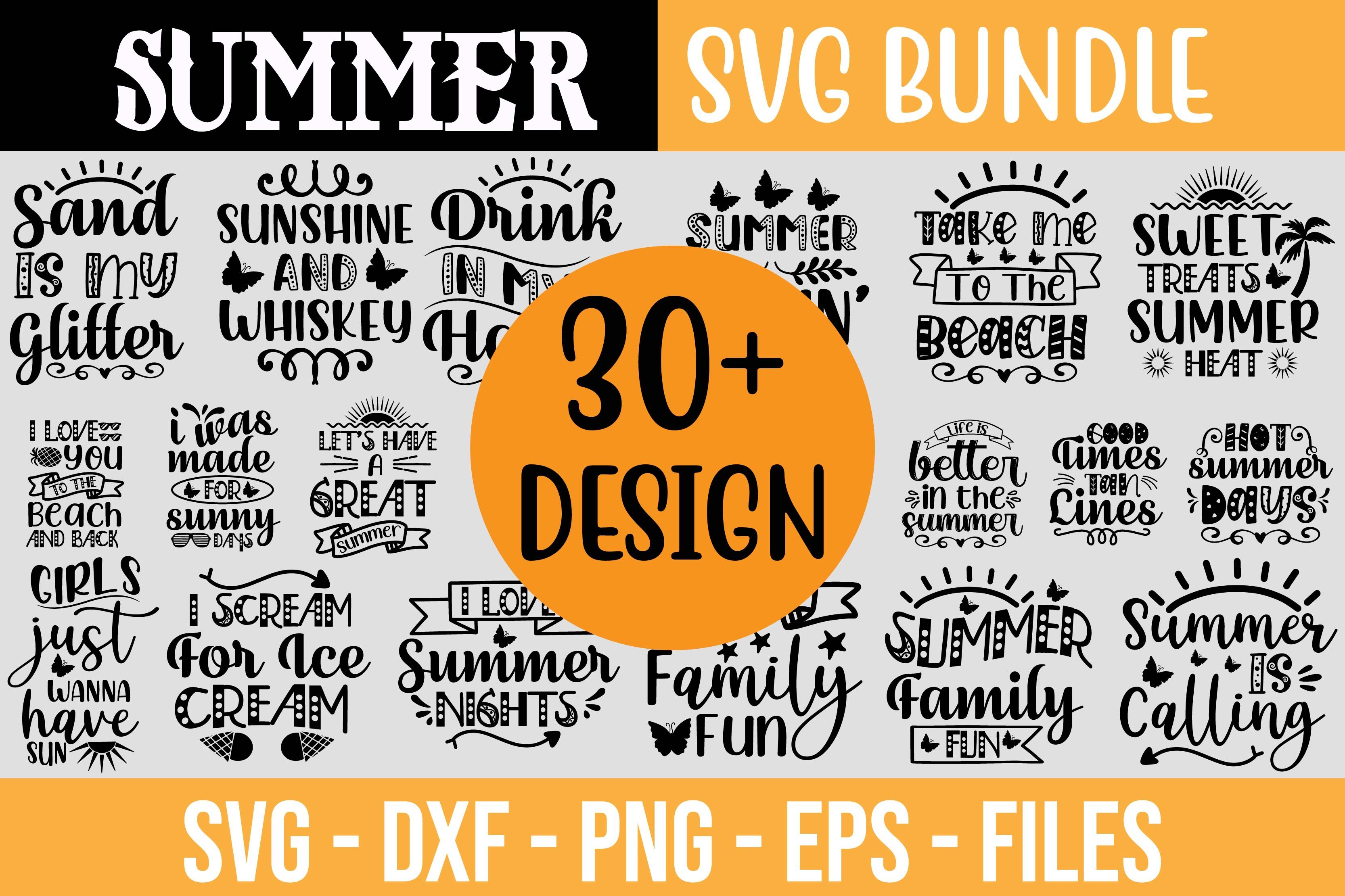 Summer Svg Bundle By Printstore Thehungryjpeg