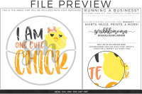 One Cute Chick Easter Svg Files For Cricut By Scribblemoma Graphics Thehungryjpeg Com