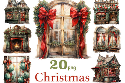 christmas clipart on all Category | TheHungryJPEG