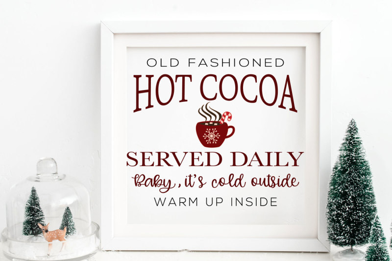 Free Hot Cocoa Svg Crafter File