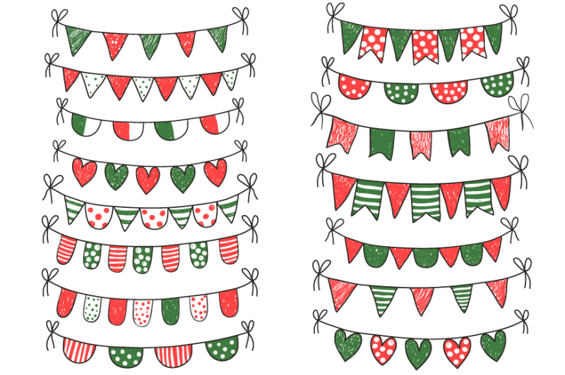 Bunting On All Category Thehungryjpeg Com