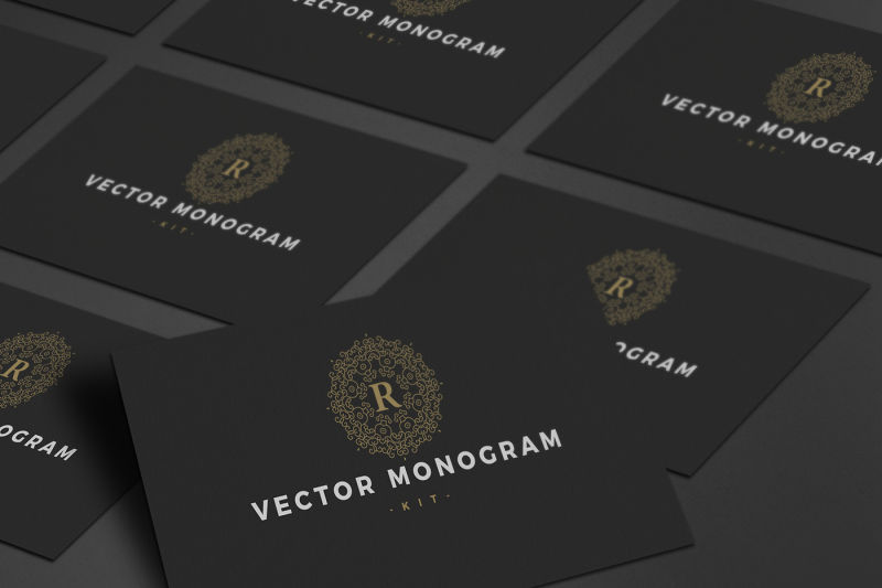 27 Vector Logo Monogram Kit Bundle By Sintegra | TheHungryJPEG