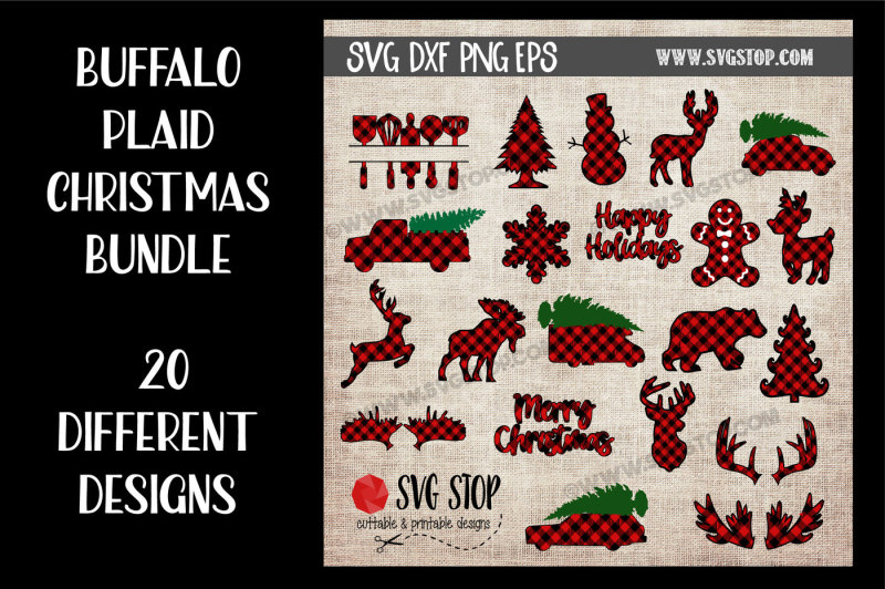 Free Buffalo Plaid Christmas Graphics Crafter File Download Free Best Svg Cut Files