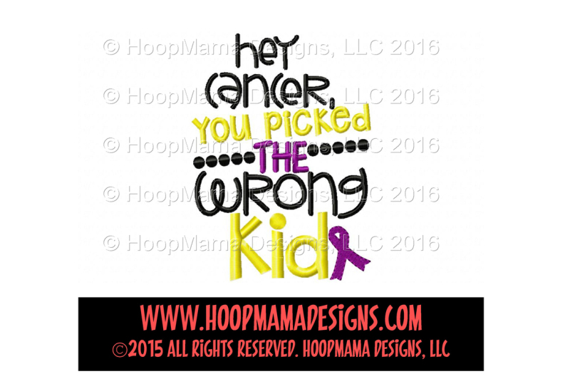 Download Free Hey Cancer You Picked The Wrong Kid Crafter File