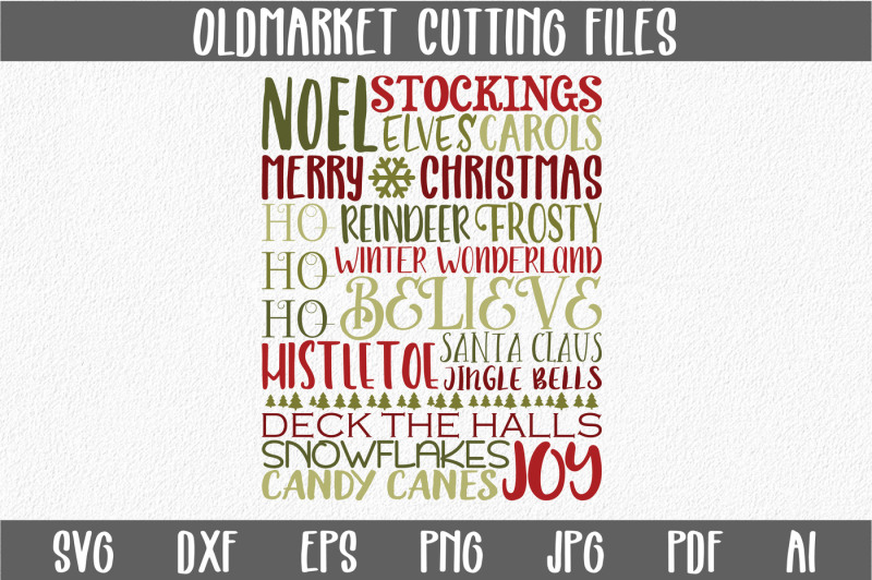 Download Free Christmas Subway Art Svg Cut File Christmas Svg Dxf Png Jpeg Pdf Eps Ai Crafter File Great Places To Download Free Svg Files Cut Cut Craft PSD Mockup Templates