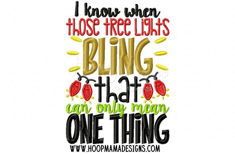 Free I Know When Those Tree Lights Bling Svg Free Infinity Svg File