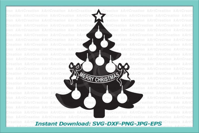 Free Free Christmas Tree Merry Christmas Svg SVG PNG EPS DXF File