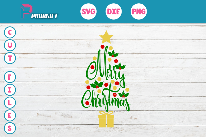 Download Free Free Christmas Tree Svg Christmas Svg Christmas Tree Svg Merry SVG DXF Cut File