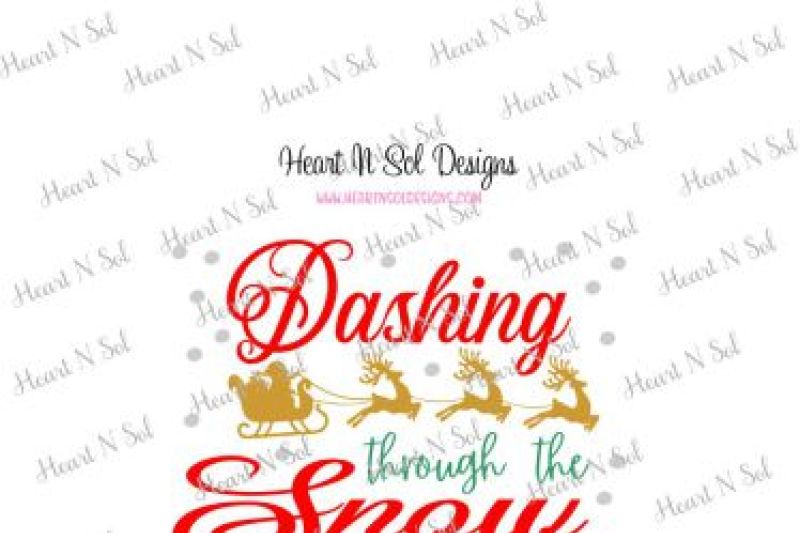Download Free Dashing Through The Snow Svg Download Svg Files Family