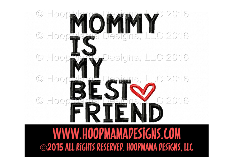 Download Free Mommy Is My Best Friend Svg Free 3d Rose Svg File