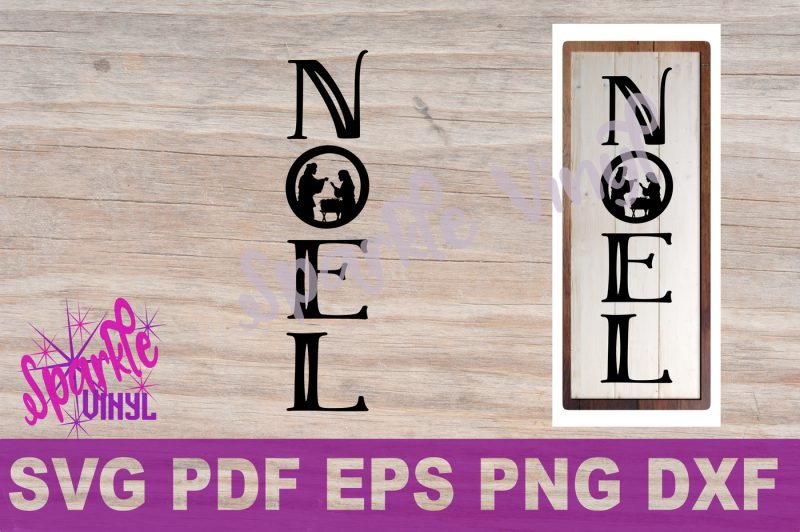 Download Svg Christmas Noel Nativity sign stencil farmhouse style Christmas svg cut files for cricut ...