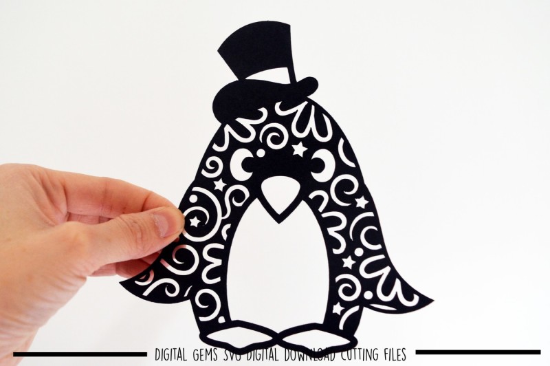 Download Free Penguin Paper Cut Svg Dxf Eps Files Crafter File Svg Cut File Free Cricut