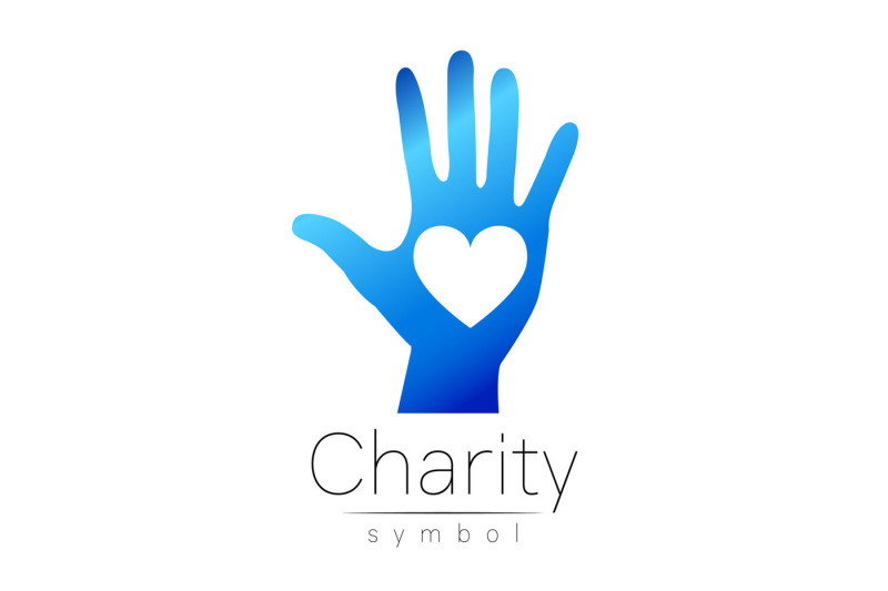 Symbol of Charity. Logo By Wittmann | TheHungryJPEG