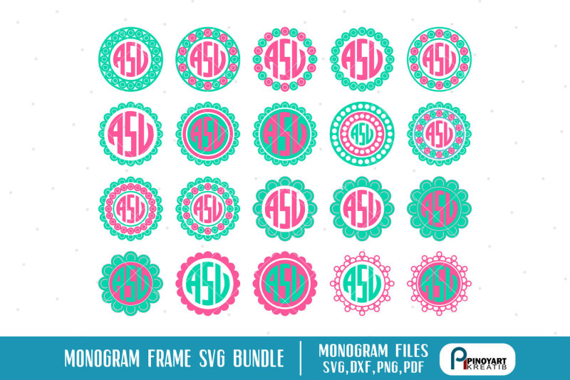 Free Free Monogram Svg Images For Cricut SVG PNG EPS DXF File