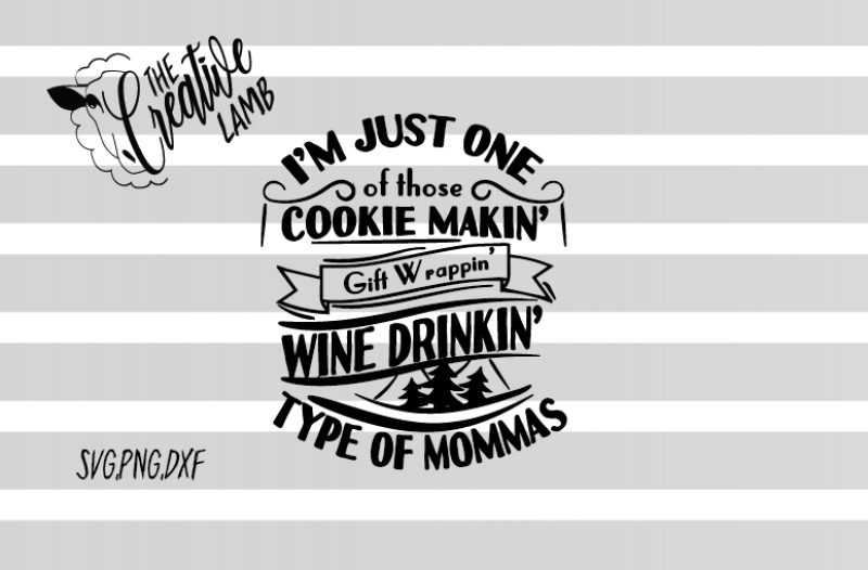 Download Christmas Svg Wine Drinkin Svg Mom Svg By The Creative Lamb Thehungryjpeg Com