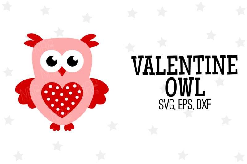 Download Valentine Owl Svg Cut File SVG Cut Files