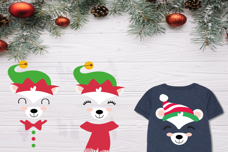 Download Free Polar Bear Face Svg Bear Family Elf Family Svg Papa And Mama Elf Baby Elf Grandma Elf Sister Elf Svg Brother Elf Christmas Clipart Crafter File