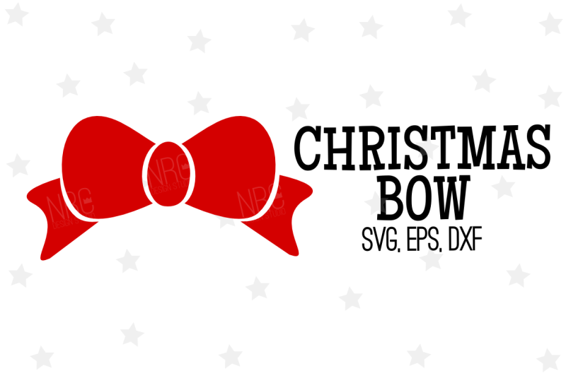 Download Free Christmas Bow SVG, Cut File Crafter File - Free SVG ...