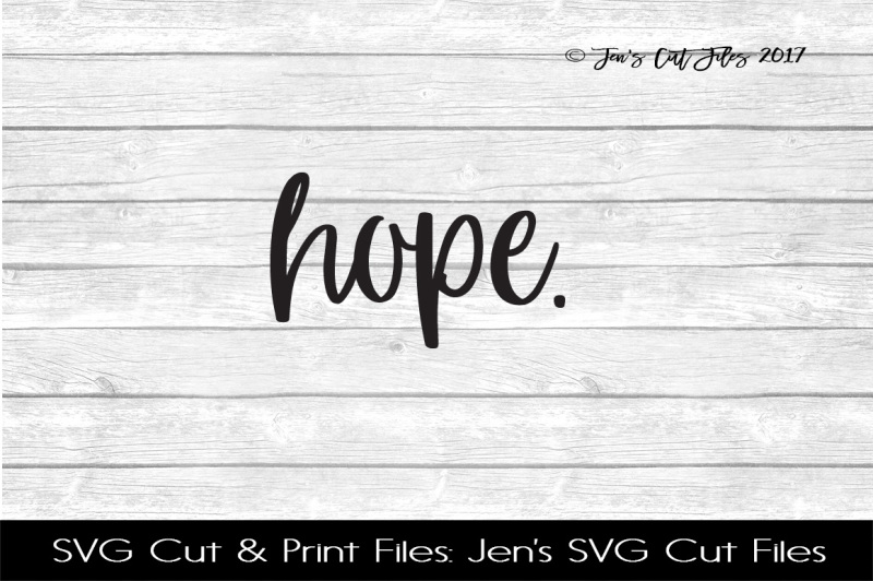 Free Hope Svg Cut File Crafter File Svg Cut Files