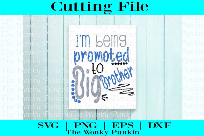 Free Promoted To Big Brother Svg Crafter File Free Logo Png Images With Transparent Backgrounds