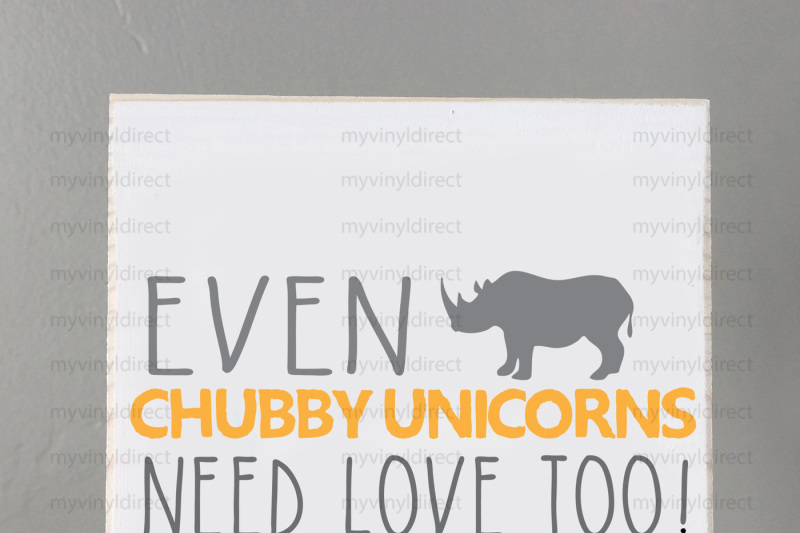 Free Chubby Unicorns Digital Cutting File Crafter File Download Svg Cut Files