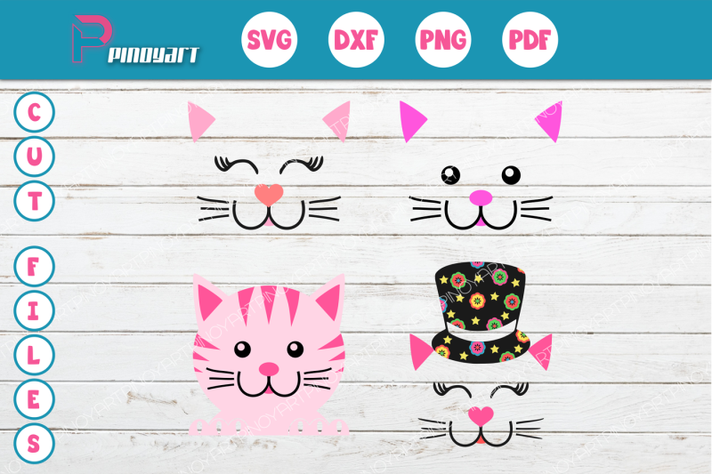 Download Free Cat Svg Cat Face Svg Cat Svg File Cat Svg For Cricut Cat Svg Design PSD Mockup Template