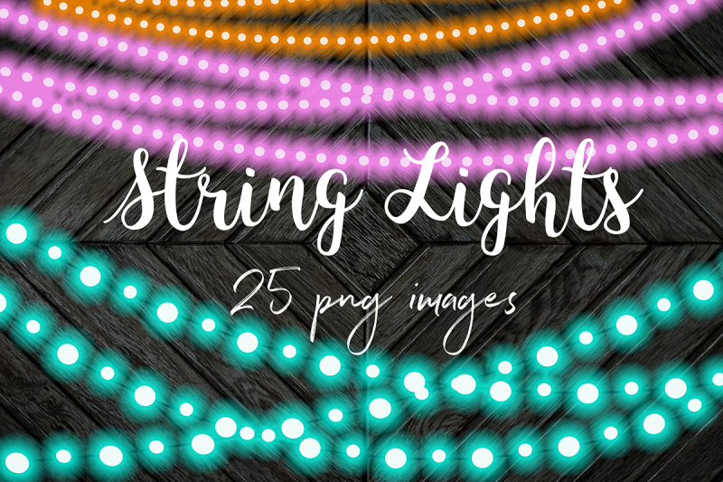 Free Colorful String Lights Svg Free Svg Cut Files For Commercial And Personal Use