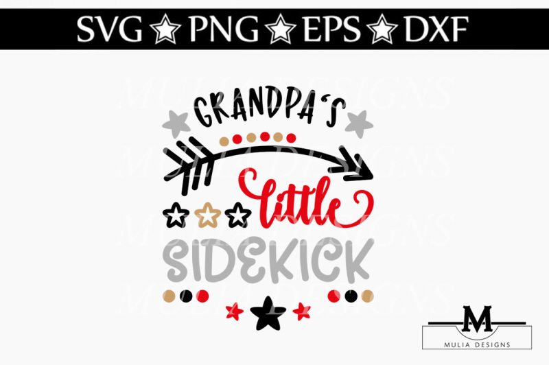 Download Grandpa's Little Sidekick SVG By Mulia Designs ...