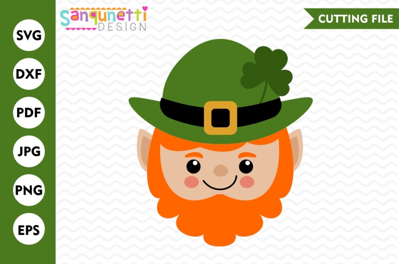 Download Leprechaun Face Svg St Patrick S Day Svg Irish Svg