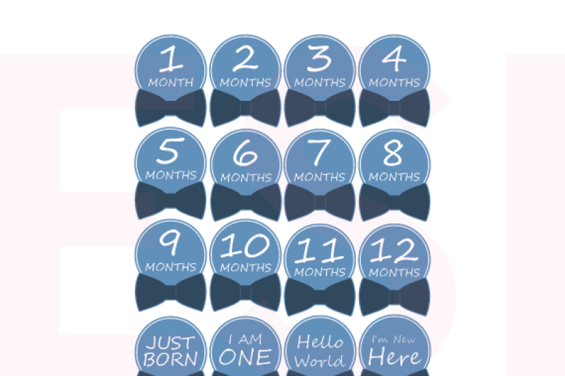 Free Free 286 Baby Milestone Cards Svg SVG PNG EPS DXF File