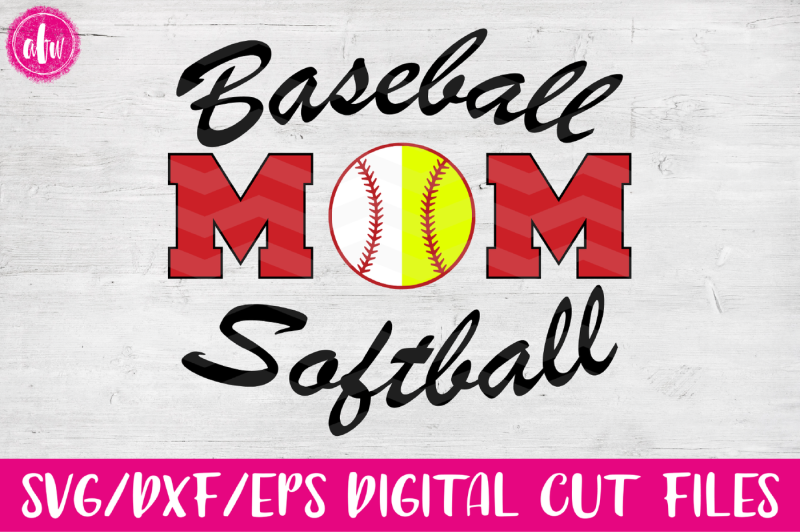 Download Free Baseball Softball Mom Svg Dxf Eps Cut File Crafter File