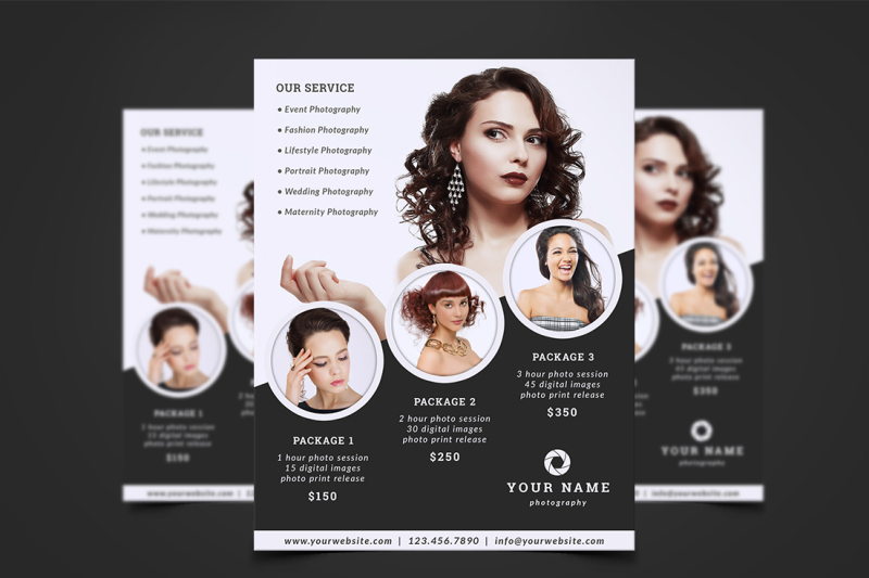 Photography Flyer Template By NM-Design-Studio | TheHungryJPEG