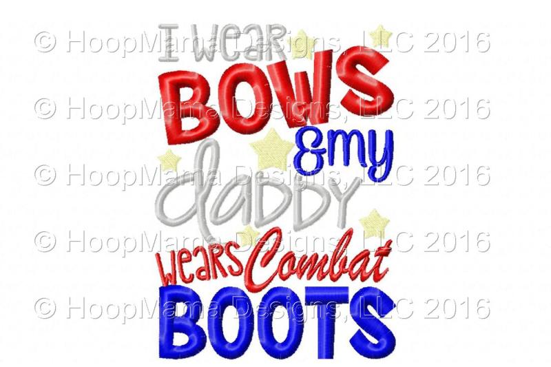 Free I Wear Bows And My Daddy Wears Combat Boots Svg Free Download Svg Files Christmas