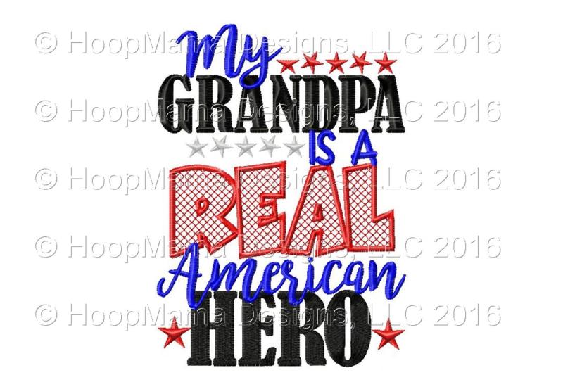 Download Free My Grandpa Is A Real American Hero Crafter File