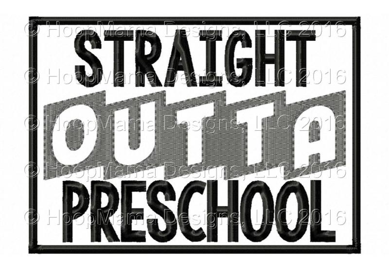 Free Straight Outta Preschool Svg Free Download Svg Christmas