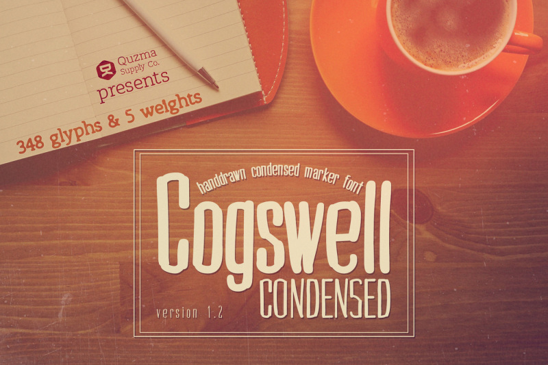 Cogswell Condensed By Quzma Supply Co. | TheHungryJPEG