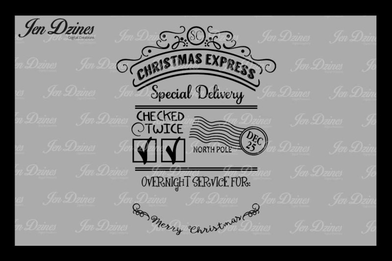 Free Christmas Express Santa Sack Svg Dxf Eps Png Crafter File Free Svg Cut Files Cricut Silhouette