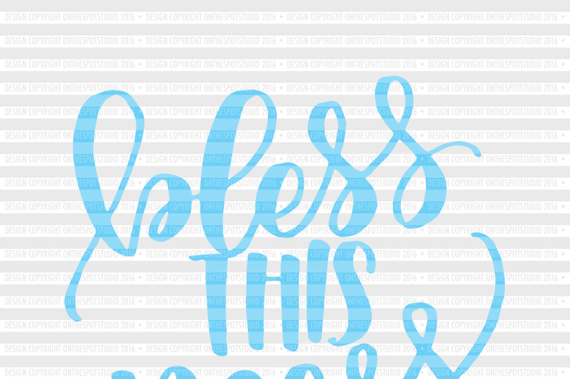 Bless This Mess Svg Cut File By Onthespotstudio Thehungryjpeg Com