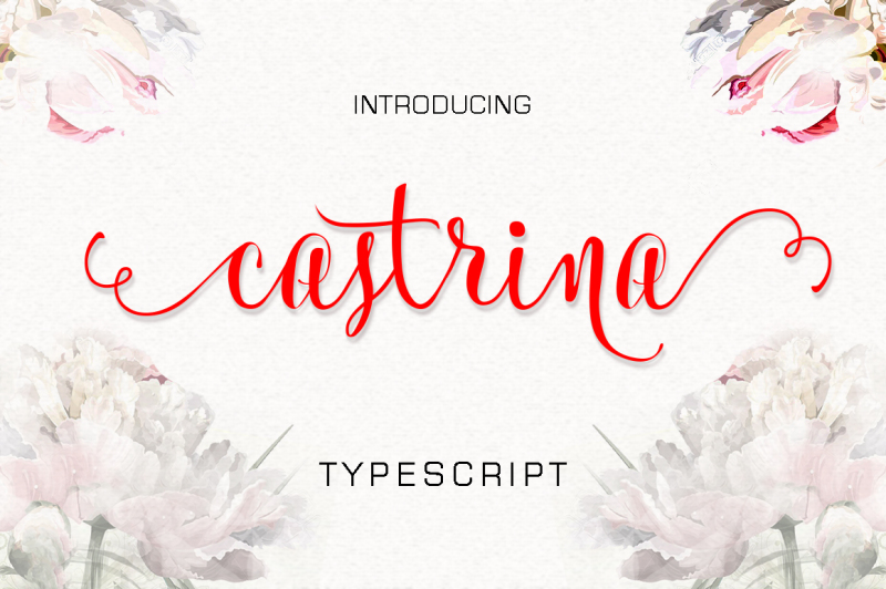 Castrina Typescript By Lostvoltype | TheHungryJPEG