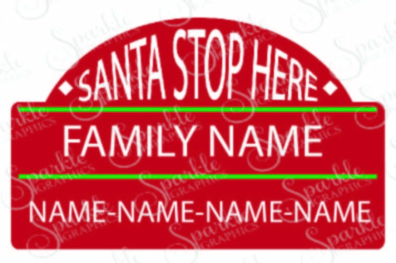 Download Free Santa Stop Here Christmas Cut File Crafter File