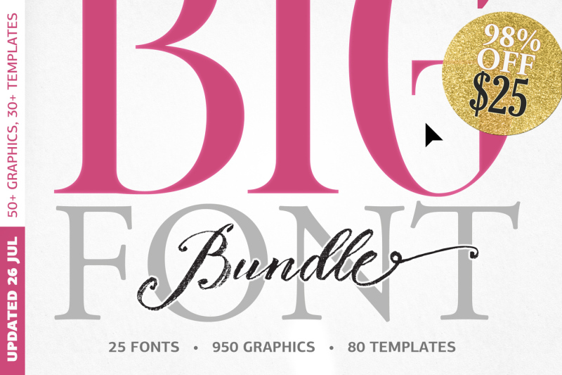 Big Bundle By Blessedprint By Blessed Print Thehungryjpeg Com